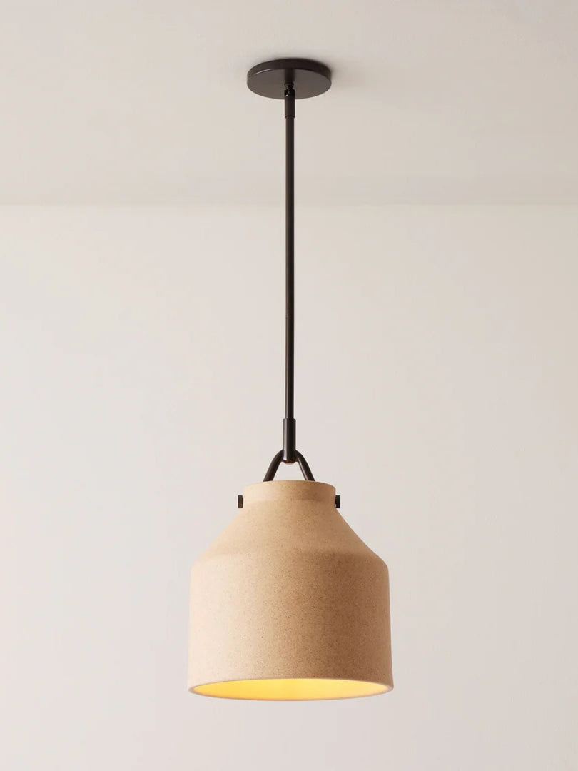 Hanton Nordic Metal Henry Pendant Light - Minimalist Glass And Metal Shade