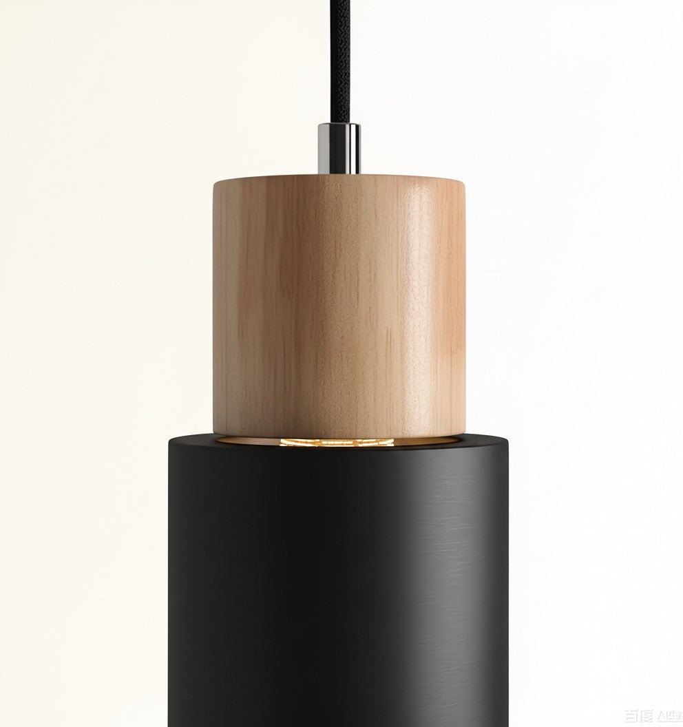 Lámpara colgante cilíndrica Verdoma Playful Macaron - Cadena ajustable para iluminación de hogar y cafetería