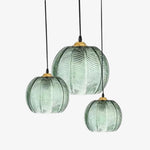 Load image into Gallery viewer, Verdoma Tropical Boho Decorative Glass Pendant Light for Entryway or Hallway