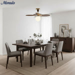 Charger l'image dans la visionneuse de galerie, Lustre à feuilles en cascade Orrise - Métal et bois modernes pour chambres et salons