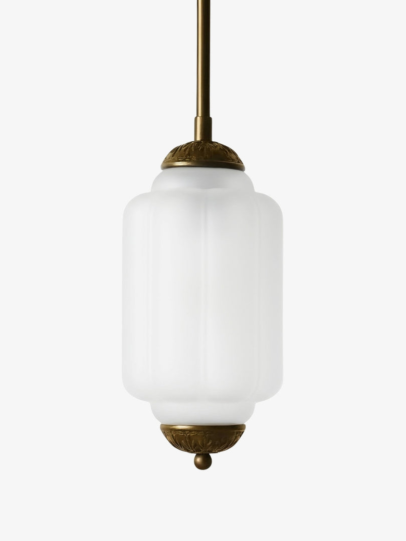 Vintage Glas Eloise Pendelleuchte