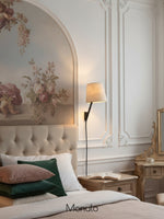 Load image into Gallery viewer, Novira Fabric Shade Plug In Sconce – Cozy reading Light For Bedroom

