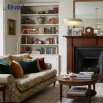 Load image into Gallery viewer, Rolvona Layered Glass Retro Pendant – Modern Minimalist Ceiling Light for Kitchen or Dining Room
