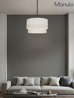 Charger l&#39;image dans la visionneuse de galerie, Suspension tambour en tissu double 

