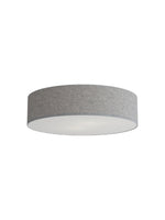 Load image into Gallery viewer, Soft Ceiling Lamp - Fabric &amp; Acrylic Round Light for Ambient Glow
