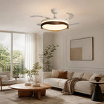 Load image into Gallery viewer, Ceiling fan light installed in a bright living room