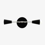 Cargar imagen en el visor de la Galería, Mobilux Line Minimalist Vanity Light Fixture - Mid Century Bathroom Sconce
