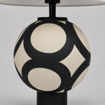 Load image into Gallery viewer, ceramic globe pattern and textured finish detail