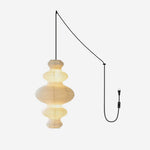 Load image into Gallery viewer, Stacked Mulberry Paper Swag Pendant