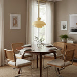 Charger l'image dans la visionneuse de galerie, Lampe suspendue en verre sculptural Cirren - Luminaire décoratif moderne pour espaces de vie