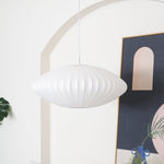 Bild in Gallery-Viewer laden, White Geometric Wire Swag Pendant Light