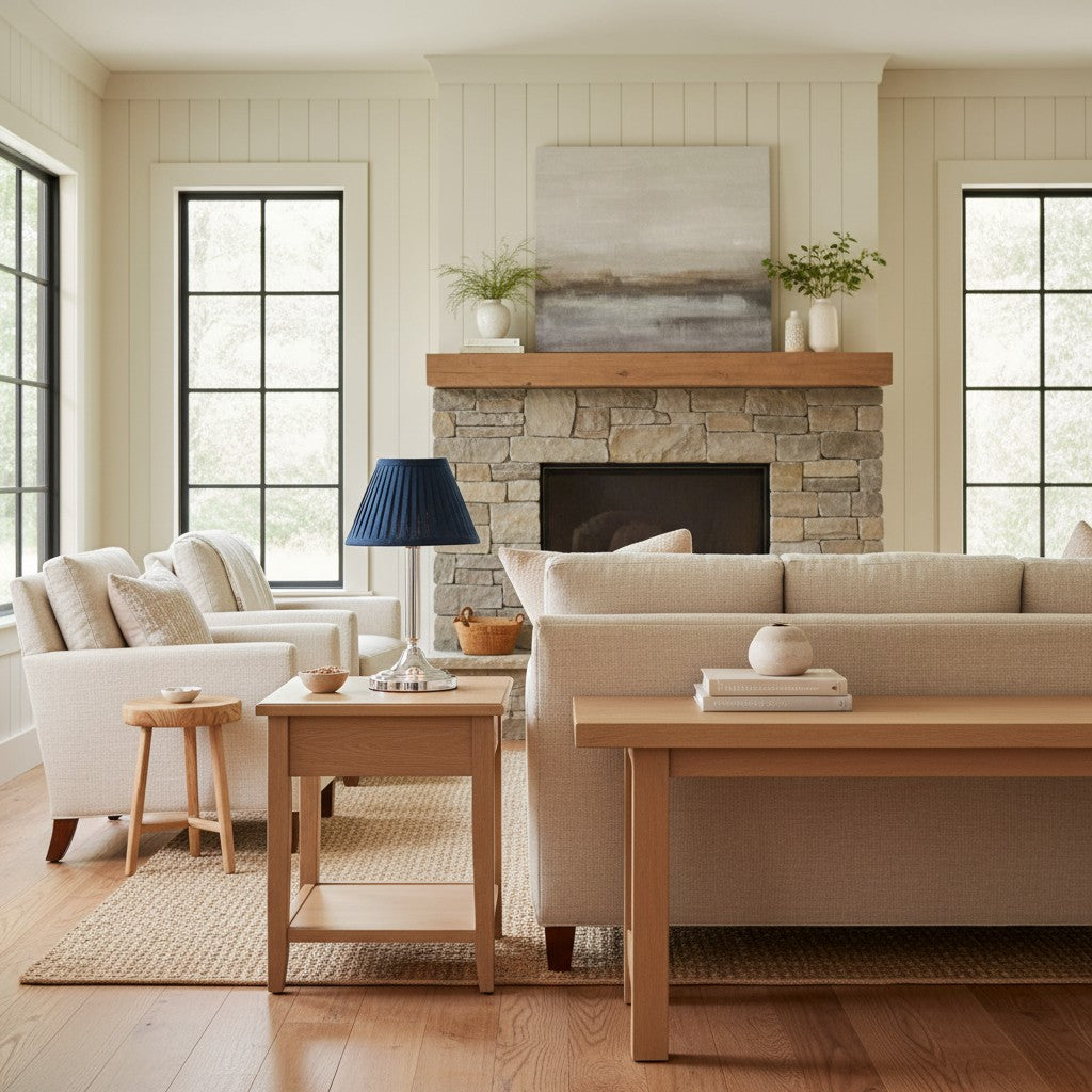 Trova Moderne Akzent-Tischlampe mit elegantem Profil - Für Schlafzimmer und Wohnzimmer