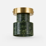 Load image into Gallery viewer, Vintage Green Jade Flush Mount Ceiling Light