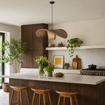 Cargar imagen en el visor de la Galería, Hemp rope pendant styled in kitchen dining room