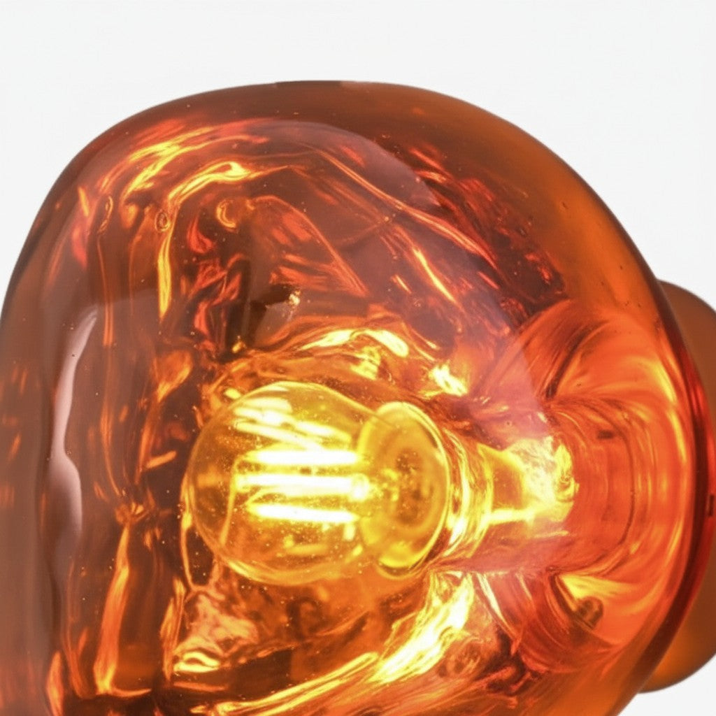 Aplique de Pared Efecto Moderno Glyador Luz de Superficie Orgánica para Sala de Estar N27