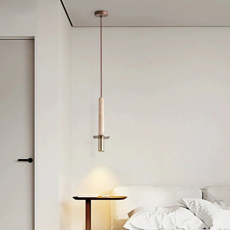 Nordisch Modern Travertin Pendelleuchte