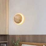Load image into Gallery viewer, Amber Loft Travertine Round Sconce Wall Light