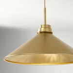 Charger l&#39;image dans la visionneuse de galerie, Aurenza Modern Farmhouse  Cone Pendant Light – Dimmable Kitchen and Entryway Lighting
