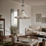 Bild in Gallery-Viewer laden, Cazelle Artistic Floral Pendant Lamp – Modern Sculptural Fixture for Living and Dining Areas