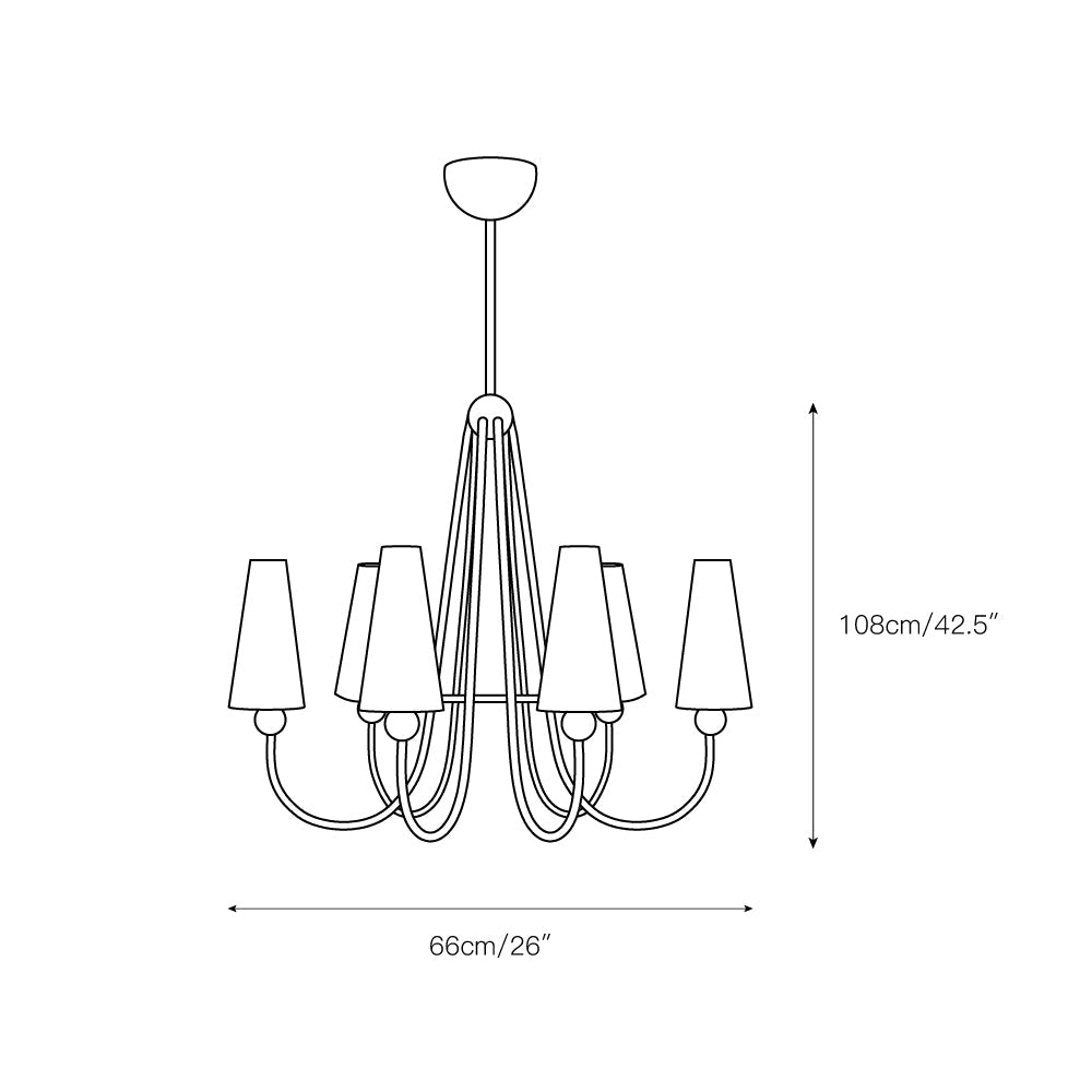 Candelabro Mavis
