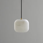 Load image into Gallery viewer, Alabaster Bedside Pendant Light
