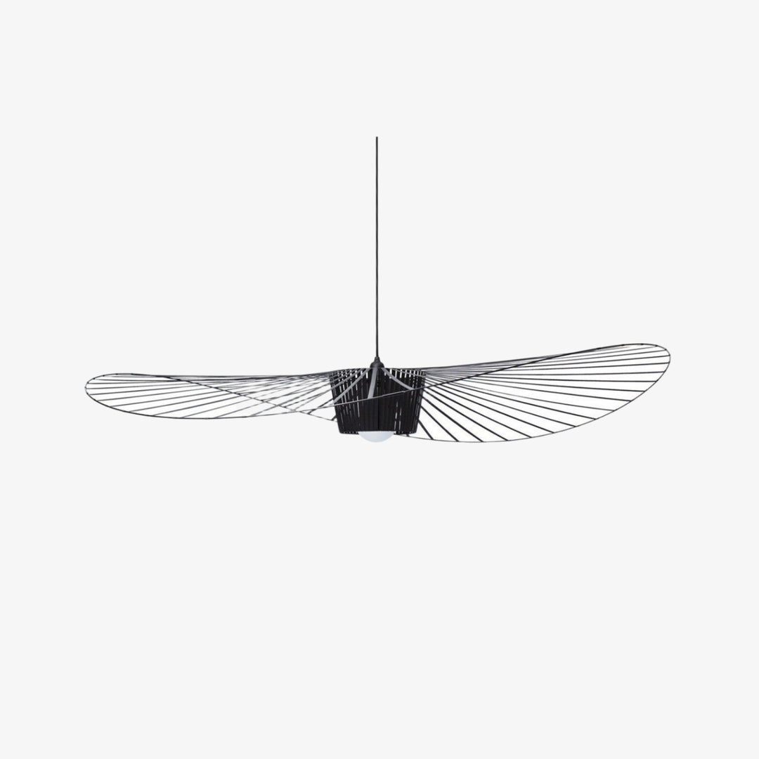 Suspension Spirava Modern en Paille – Lampe de Plafond Sculpturale Minimaliste pour Salon N50