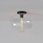 Load image into Gallery viewer, Lumivelle Sculptural Flush Mount Light – Modern Glass Ceiling Lamp
