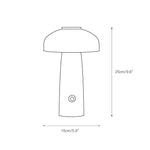 Charger l'image dans la visionneuse de galerie, Lampe de table Leon Champignon (batterie intégrée)