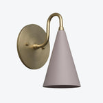 Load image into Gallery viewer, Curved Metal Shade Sconce Vintage Style Wall Light - Entryway Stairwell Lighting