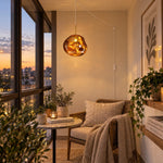 Bild in Gallery-Viewer laden, Molten PVC Organic Plug-In Pendant Light
