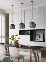 Bild in Gallery-Viewer laden, Copper-Plated Glass Plug-In Swag Pendant