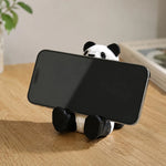 Cargar imagen en el visor de la Galería, Wooden animal phone stand scene view