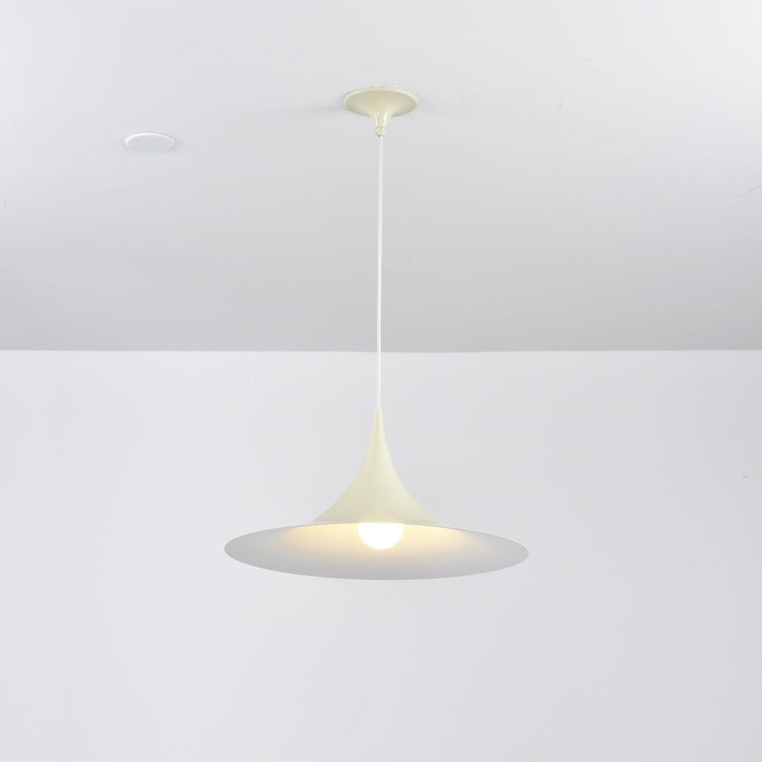 Arch-Shaped Aluminum Plug-In Pendant Light