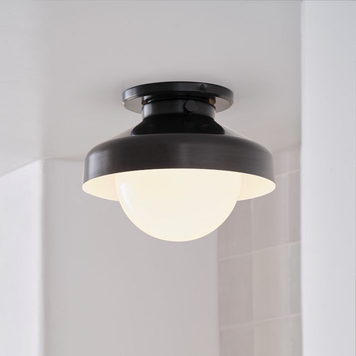 Lámpara de techo empotrada moderna Hanton: luminaria minimalista de metal para el hogar