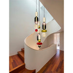 Load image into Gallery viewer, Stained Glass Chandelier
