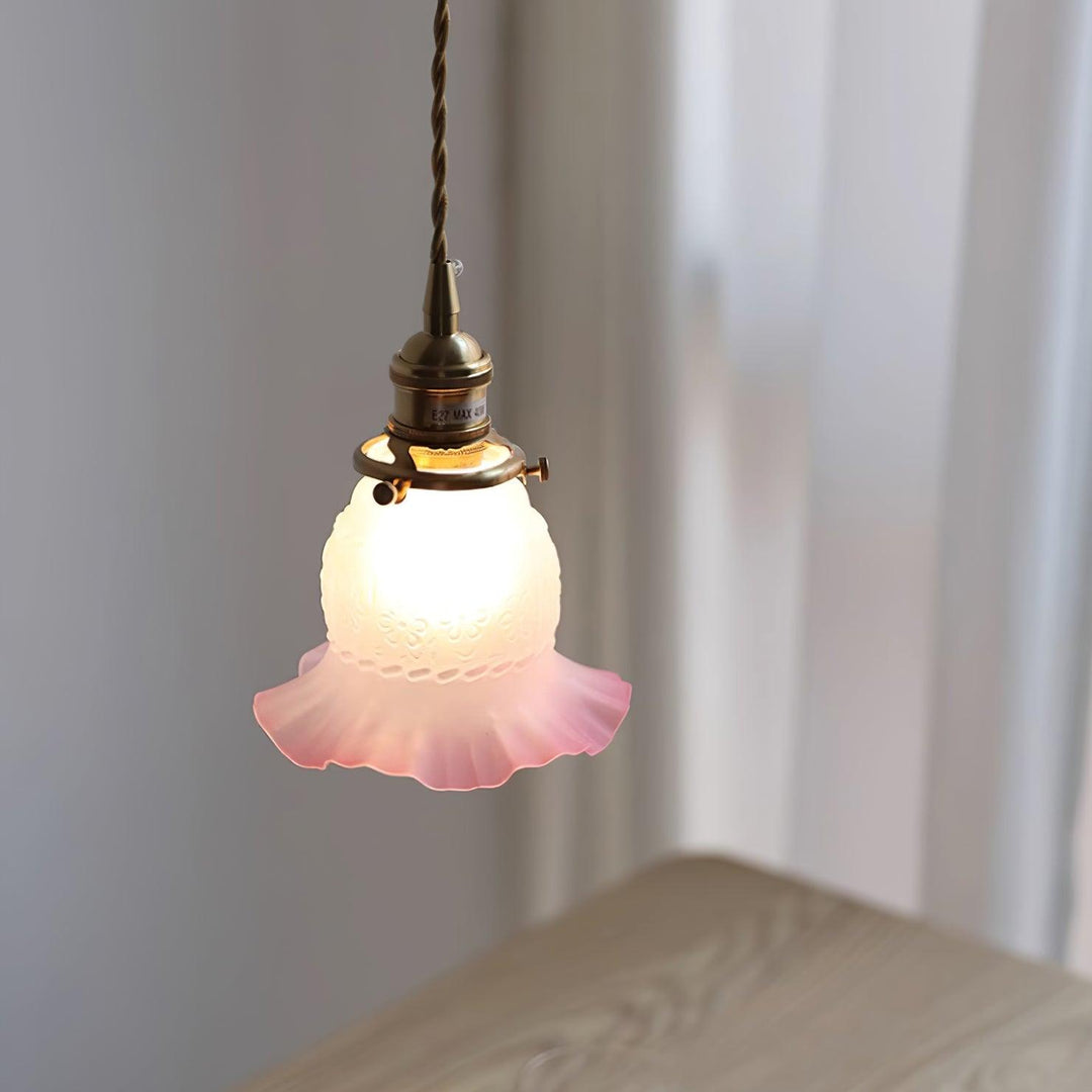 Lámpara colgante Tulipanes