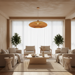 Load image into Gallery viewer, Treasure of the Dawn Bamboo Rattan Pendant Light
