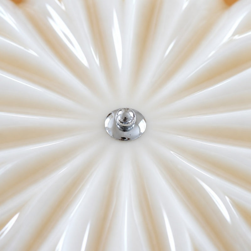 Durnic Cream Style Ceiling Light – Modern Flush Mount Lamp for Bedroom Dining Room