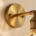 Load image into Gallery viewer, Ribbed Glass Wall Sconce