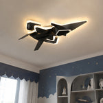 Charger l'image dans la visionneuse de galerie, Jet fighter LED ceiling light room scene