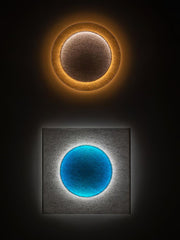 Modern Simple Plug-In Round Wall Lamp M26