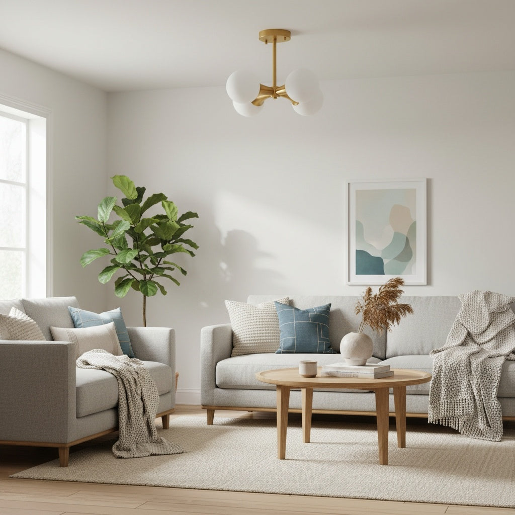 Spheraeon Retro verzweigter Kugel-Deckenleuchter – Mehrfachleuchte für Speisezimmer