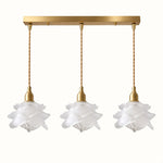 Bild in Gallery-Viewer laden, Vintage Rose Glass Pendant Lamp
