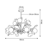 Cargar imagen en el visor de la Galería, Lámpara de araña Vico Gingko
