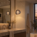 Bild in Gallery-Viewer laden, Molten PVC Organic Plug-In Pendant Light