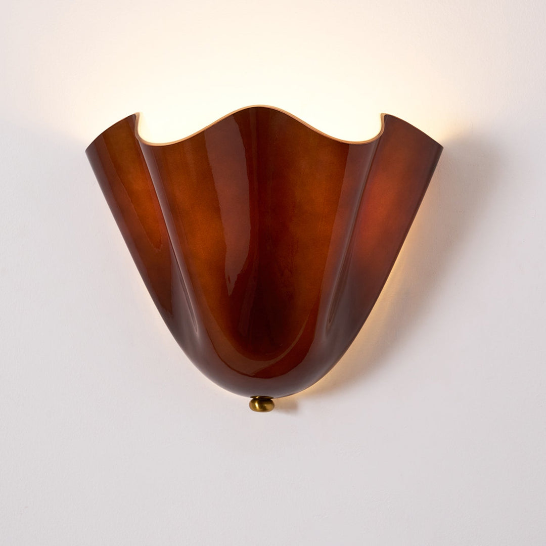 Bellina Modern Minimalist Glass Wall Lamp – Elegant Ambient Lighting for Bedroom & Hallway