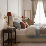 Load image into Gallery viewer, Luvora Fabric Shade Wall Sconce with Drum Shade - Classic Pleated Sconce Light