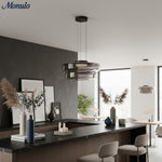 Load image into Gallery viewer, Verdoma Stacked Disc Form Glass Pendant Light Contemporary Nordic Lighting for Kitchens