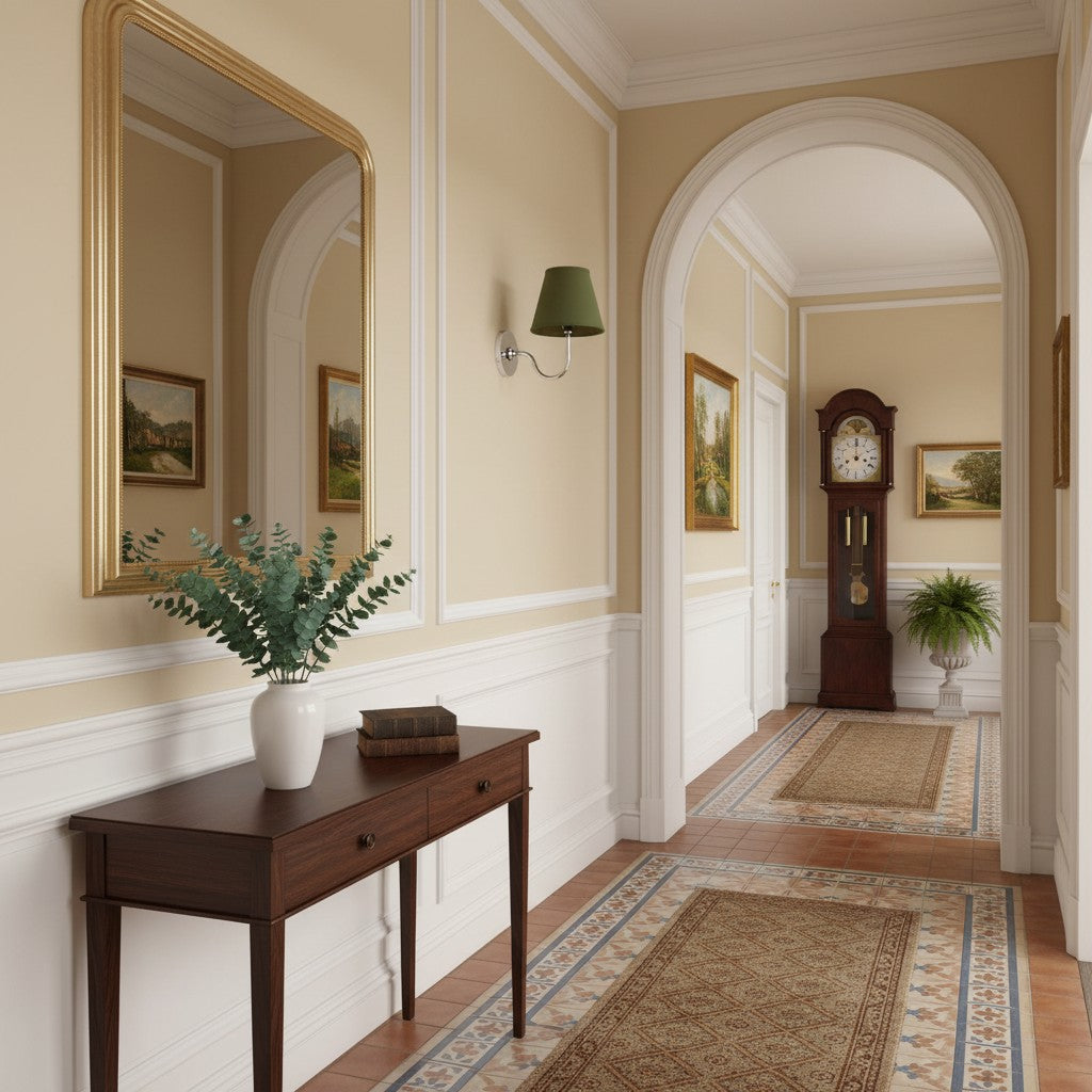 Luvora Fabric Shade Wall Sconce with Drum Shade - Classic Pleated Sconce Light