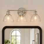 Bild in Gallery-Viewer laden, Glavira Recycelte Glas Wandlampe - Modernes Badezimmer Waschtischlicht